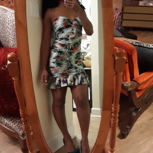 SOLD🍨🍰BETSEY JOHNSON SILK DRESS - Picture 5 of 8